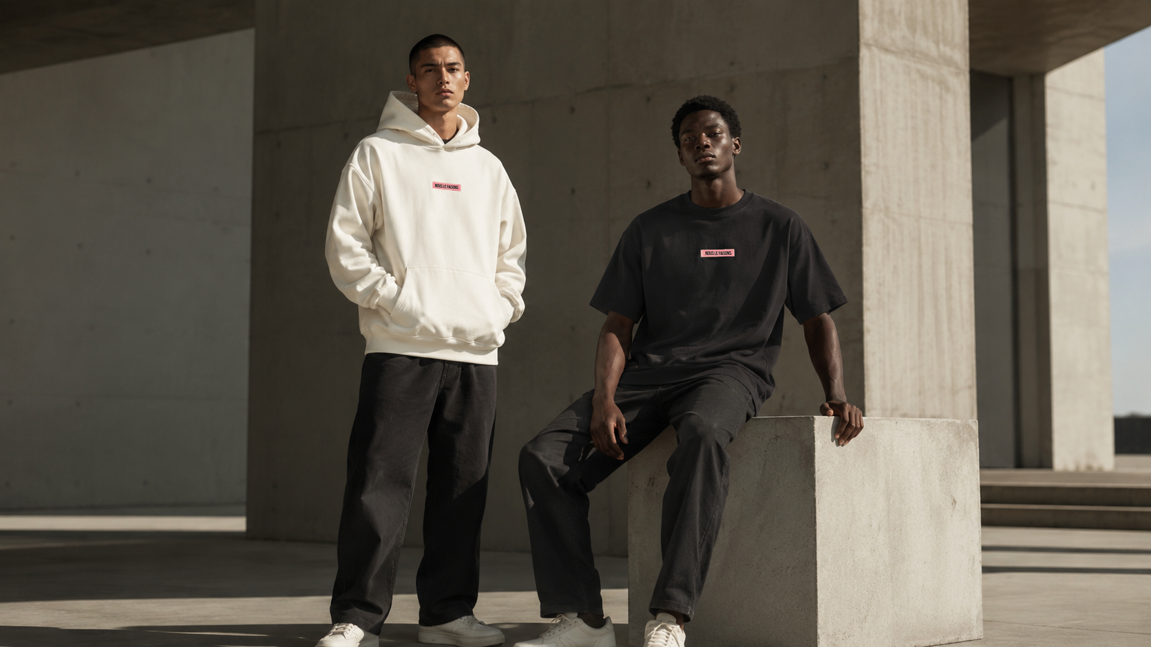 Nous Le Faisons brand story captured through premium fashion photography